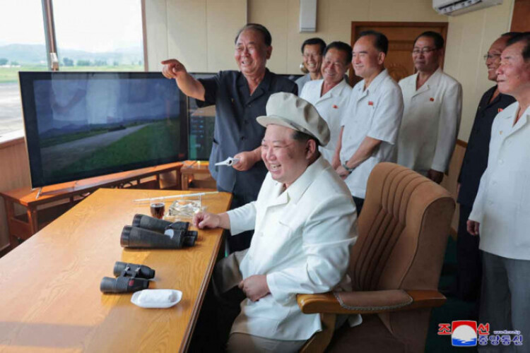 North Korean leader emphasises importance of strengthening naval power