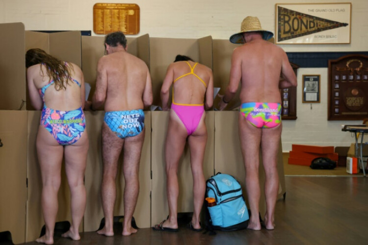 Australians vote in election swayed by inflation, Trump