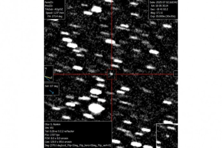 Third-ever confirmed interstellar object blazing through Solar System