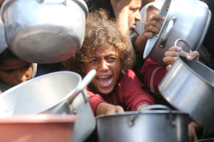 Gaza's hungry children slide towards starvation as emergency treatments dwindle