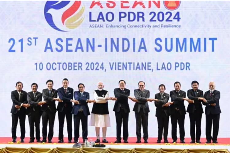 With China in mind, India-ASEAN call for freedom of navigation