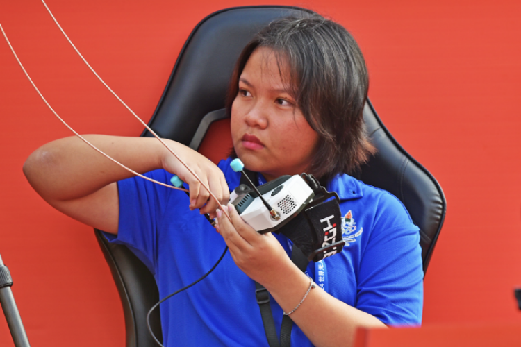 Thai wondergirl comes second in world drone racing