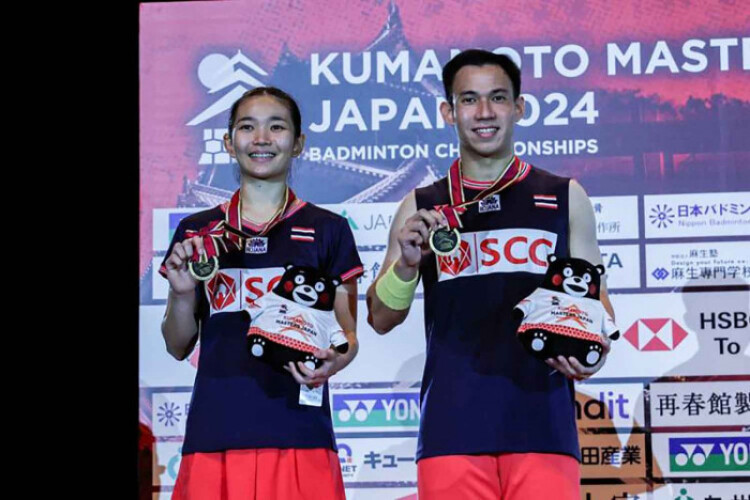 New Thai duo claims first badminton title