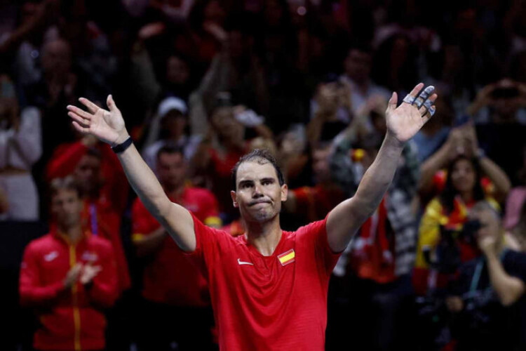 Tears flow as fans salute retiring Nadal after Davis Cup defeat