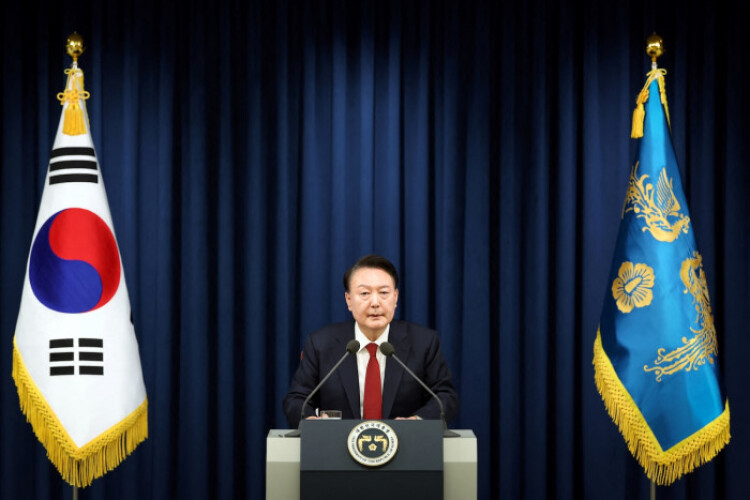 South Korean president declares martial law