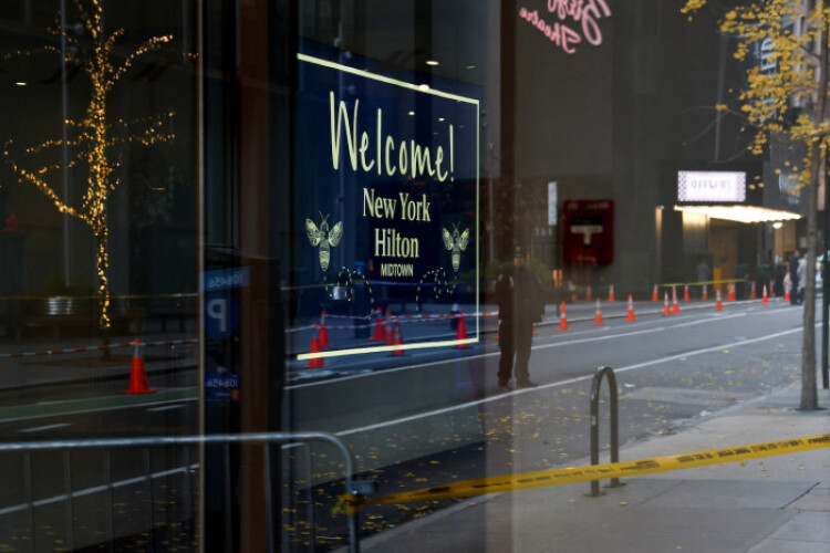 CEO fatally shot outside New York hotel