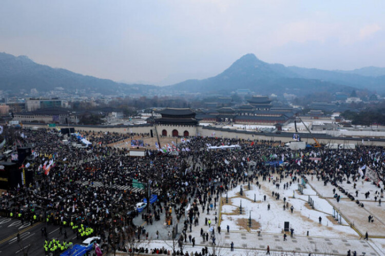 South Korea’s acting president faces impeachment vote