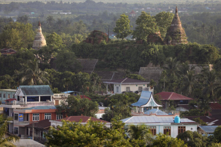 Myanmar military air strike kills dozens in Rakhine